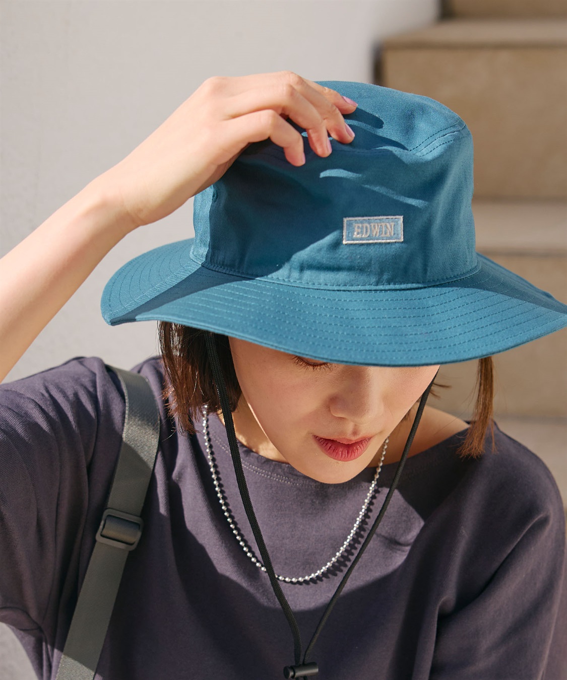 CROSS FUNCTION EDWIN ロゴ刺繍アドベンチャーハット_sub_11