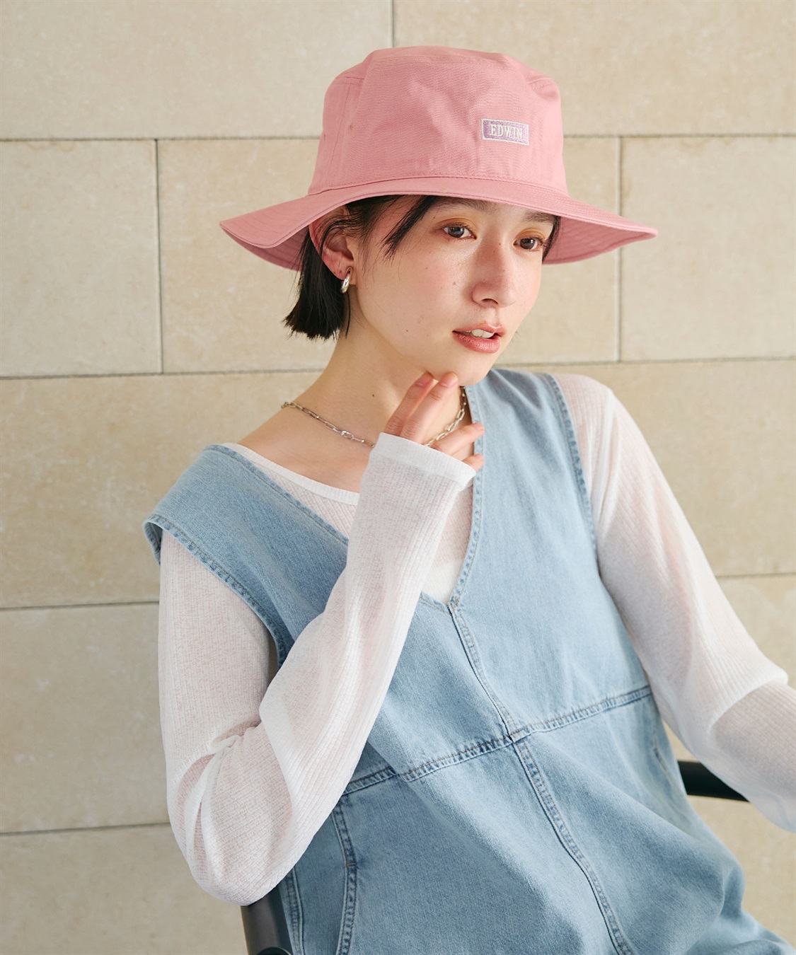 CROSS FUNCTION EDWIN ロゴ刺繍アドベンチャーハット_sub_15