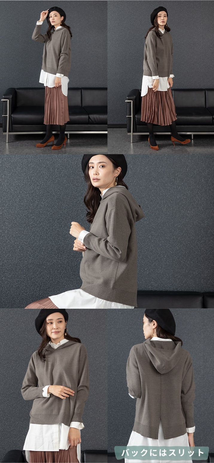 シックなオレンジ系の小花柄