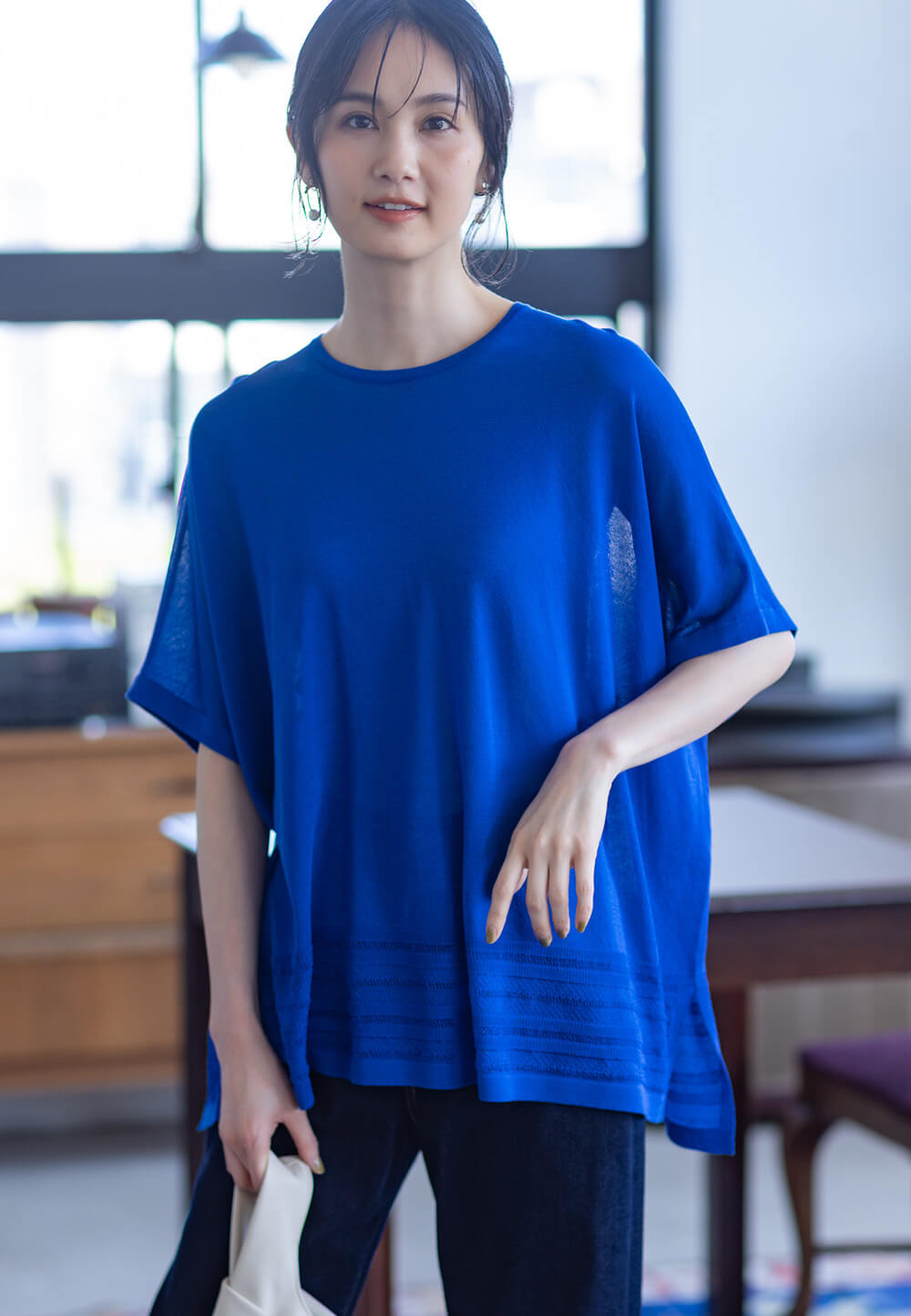 Summer knitのスタイリング1