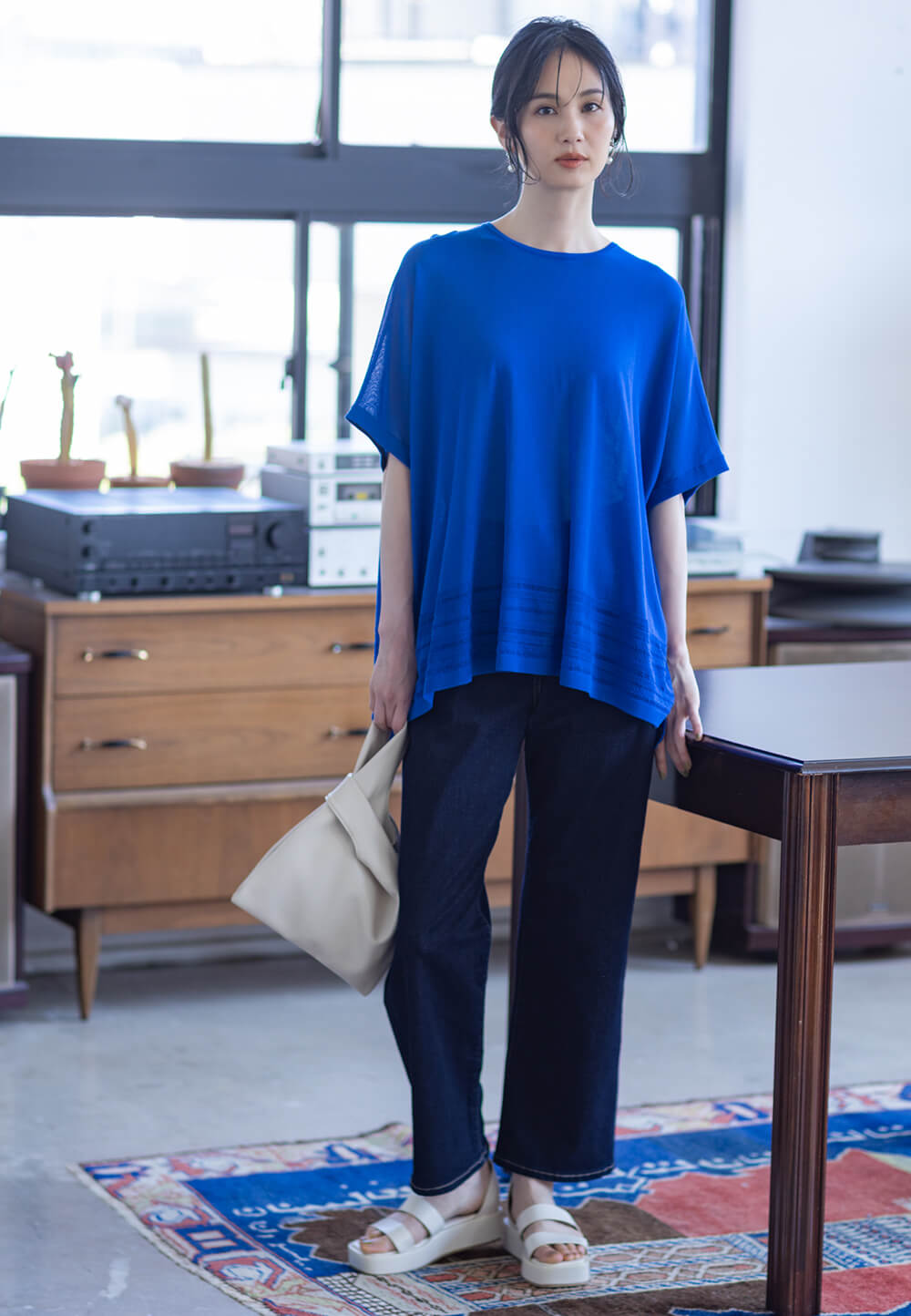 Summer knitのスタイリング2