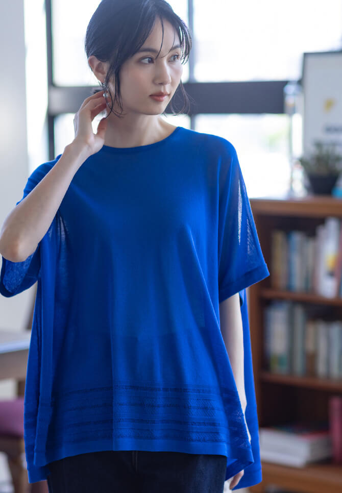 Summer knitのスタイリング3
