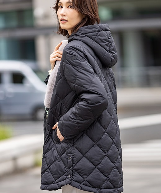 ライトダウンキルトコート【軽量】の画像２