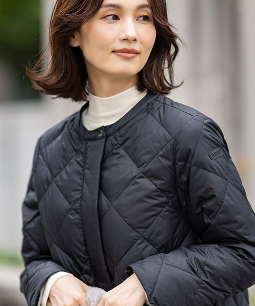 ライトダウンキルトコート【軽量】の画像３