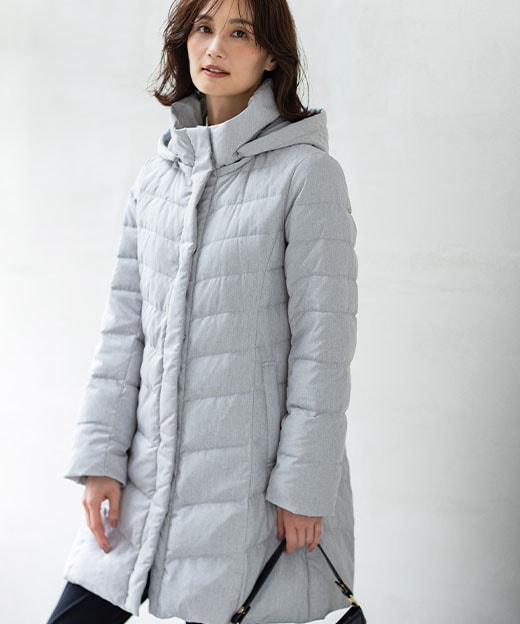 ロングダウンコートの画像１