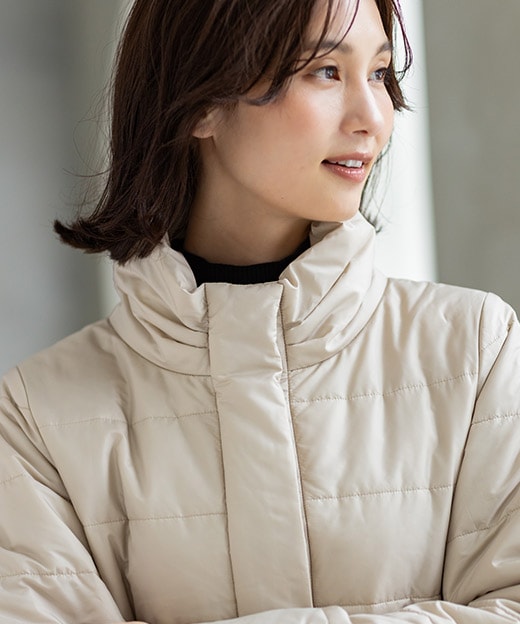 サーモアロングコートの画像１