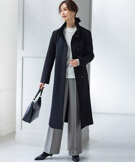 ロングダウンコートの画像１