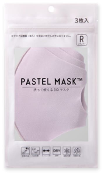 PASTEL MASK 3Dデザイン布マスクシリーズ 通常タイプの画像