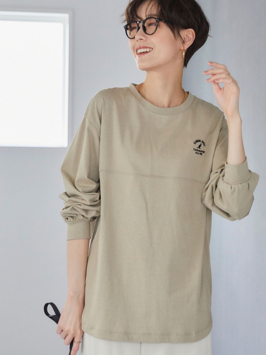 【KANGOL SPORT】長袖BIGTシャツ