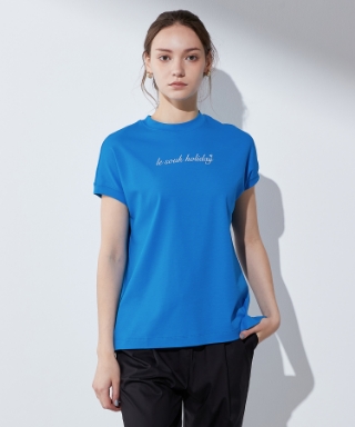 【汗じみ防止】ロゴTシャツ