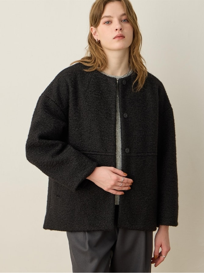 ブークレショートコート