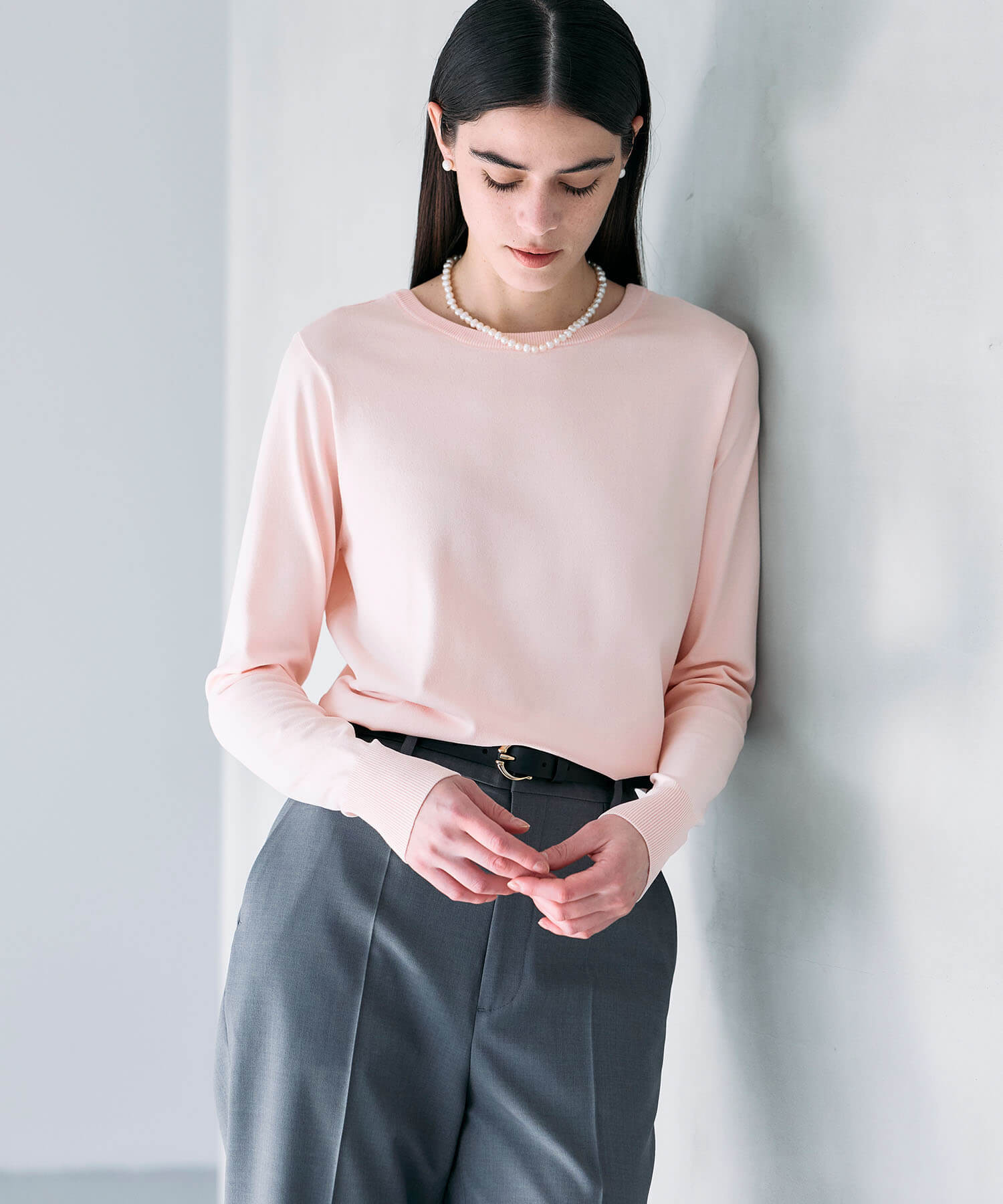 2WAYニットプルオーバー【CLEAN MOTION】の商品画像