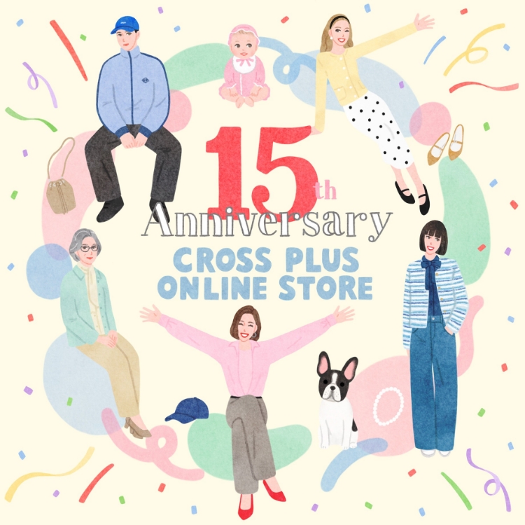 15th Anniversary CROSS PLUS ONLINE STORE
