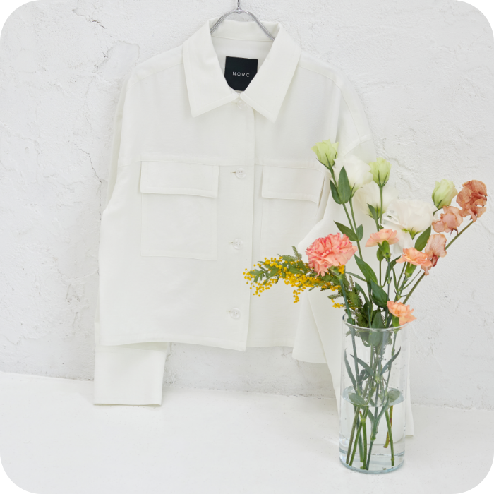 N.O.R.C ステンカラーブルゾンの画像