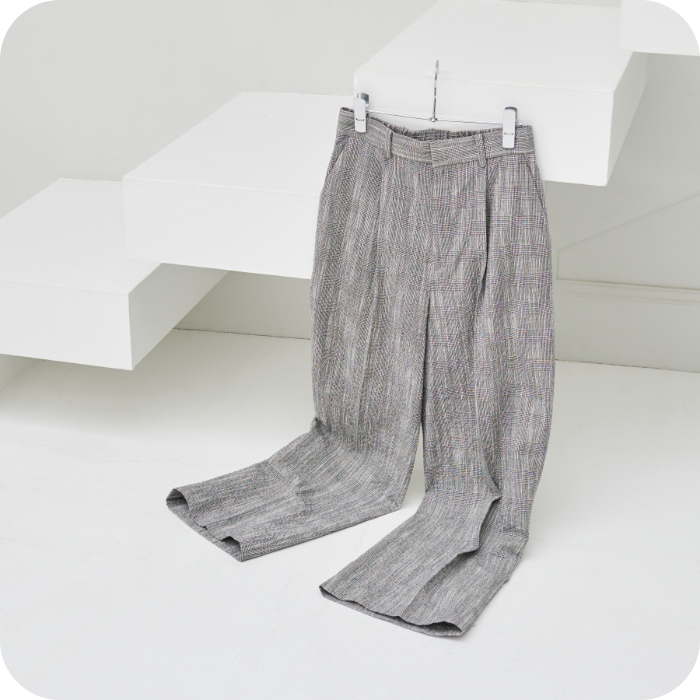 N.O.R.C 【フレンチリネン】ストレートパンツの画像