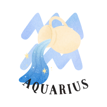 水瓶座のイラスト