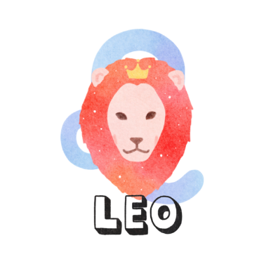 獅子座のイラスト