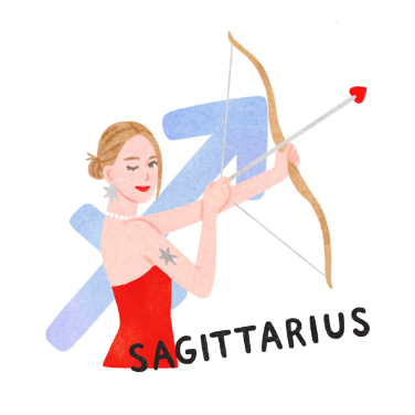 射手座のイラスト