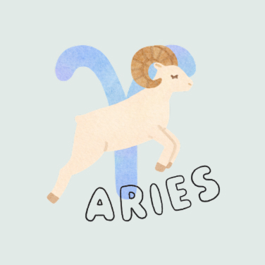 牡羊座のイラスト