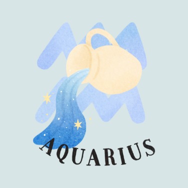 水瓶座のイラスト