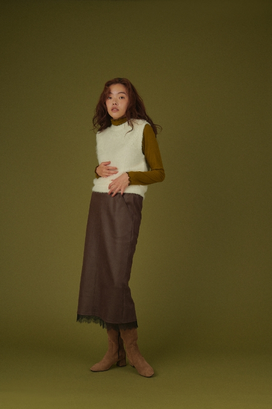 LE SOUK HOLIDAY の秋ニットコーディネート03--1