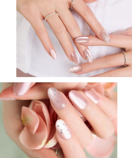 Stellar Rose ネイル