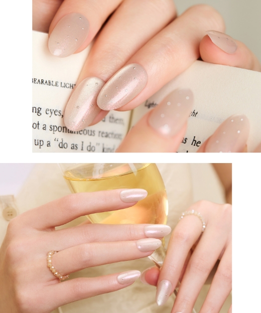 Moon Beige ネイル