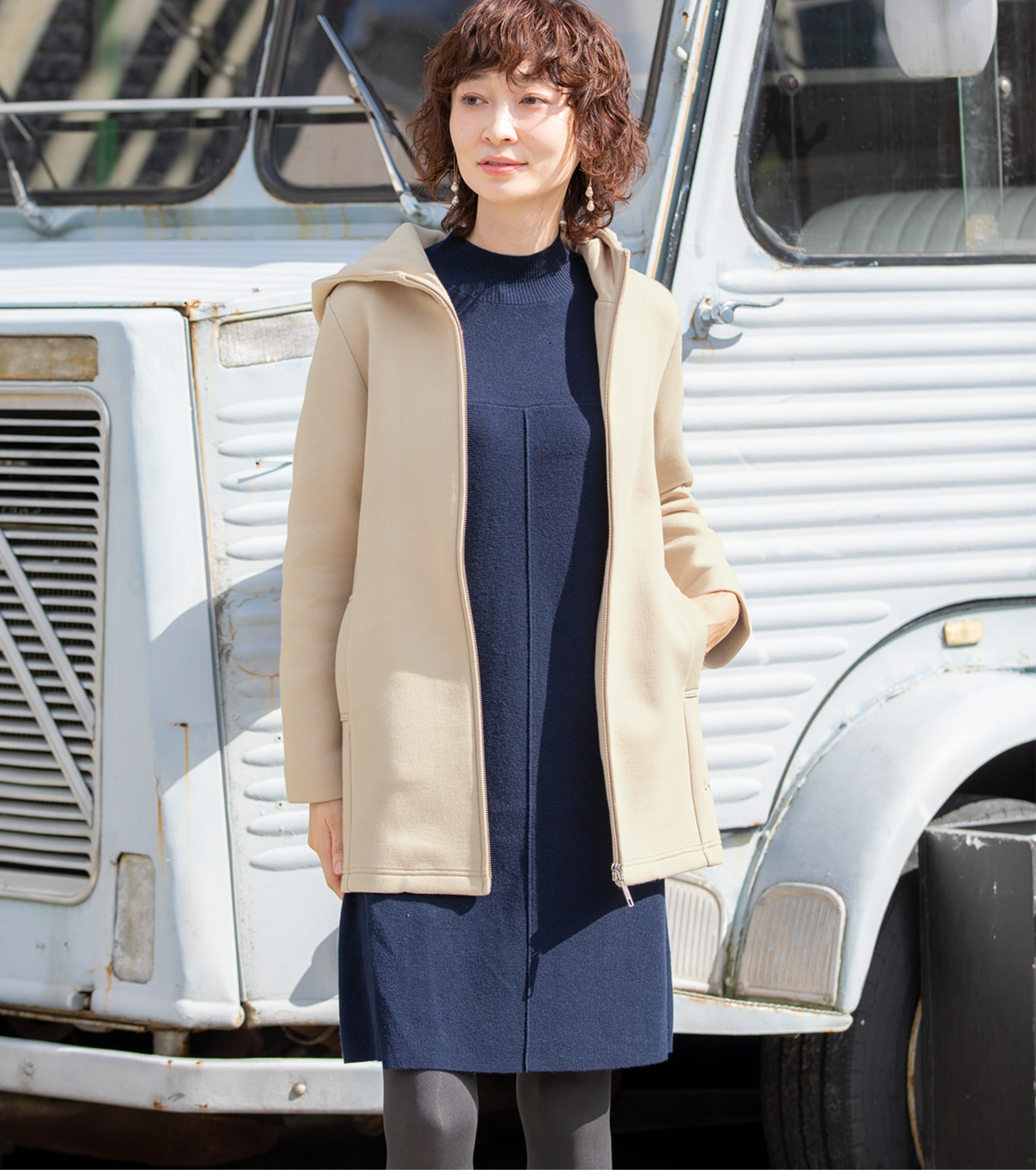 おしゃれ好きさんの多機能コート | Feature | CROSS PLUS