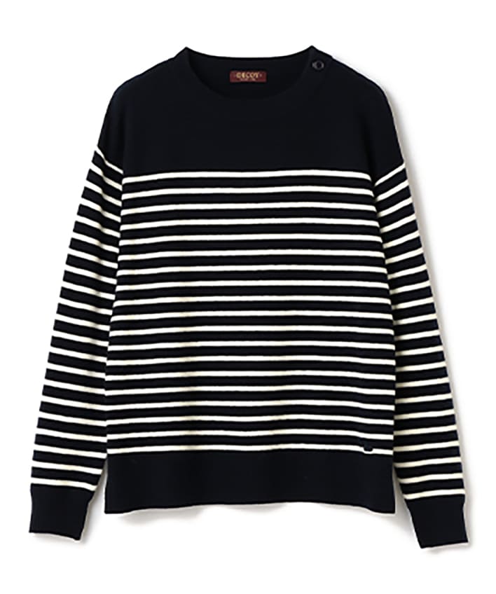 ボーダー プルオーバーニット Border Pull-over Knit