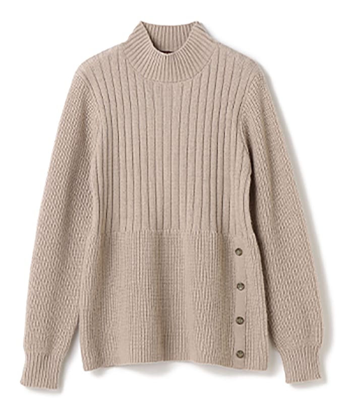 あぜ編み プルオーバーニット Ribbed Pull-over Knit