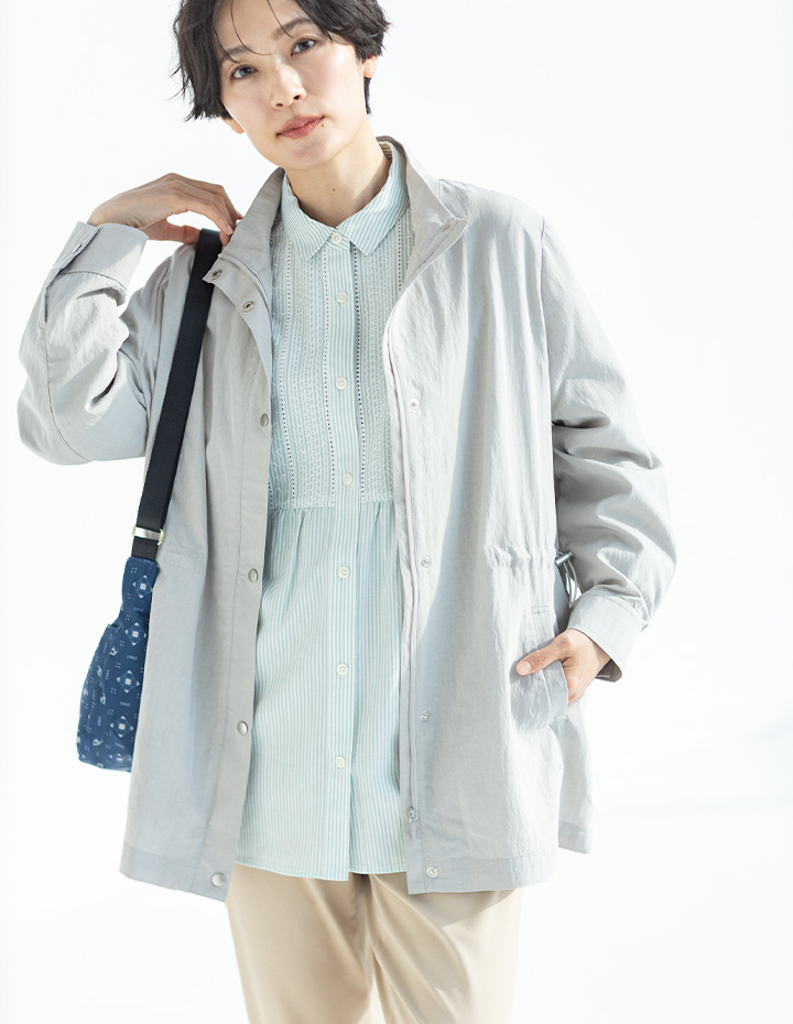 スタンドカラードロストジャケット【はっ水】2