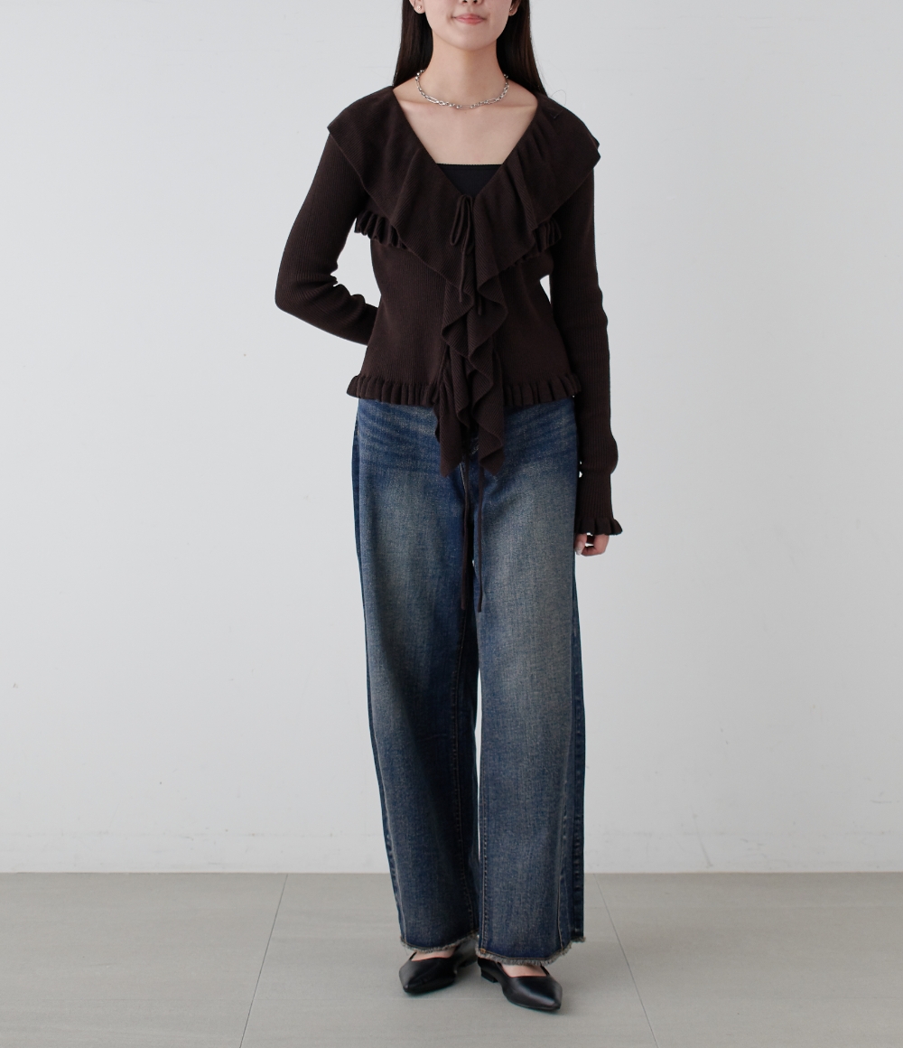 Satin Wide-Leg Slacks PERSONAL STYLE