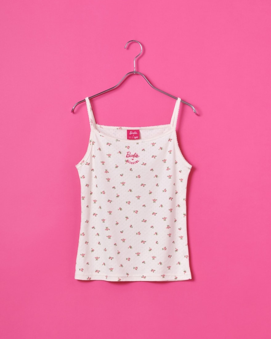 《Barbie×ELLEgirl》小花柄キャミソール
