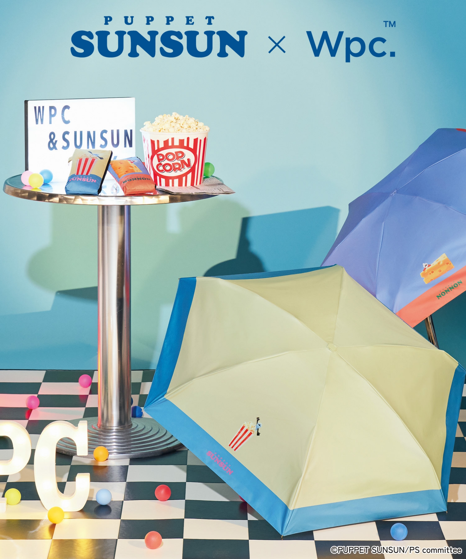 puppet sunsun × Wpc. 日傘 メイン画像