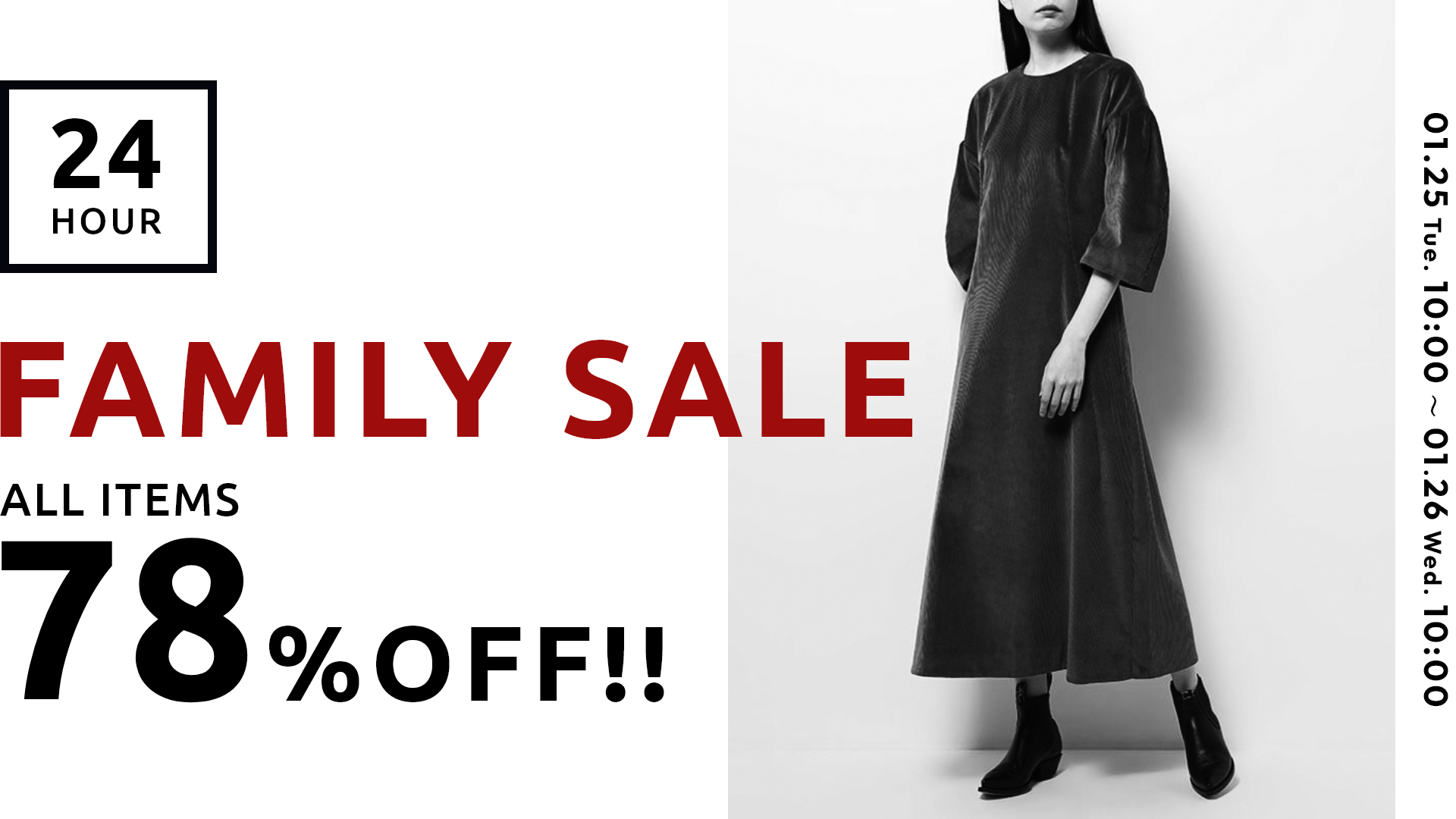 24HOURS FAMILYSALE ALLITEMS 78%OFF!!