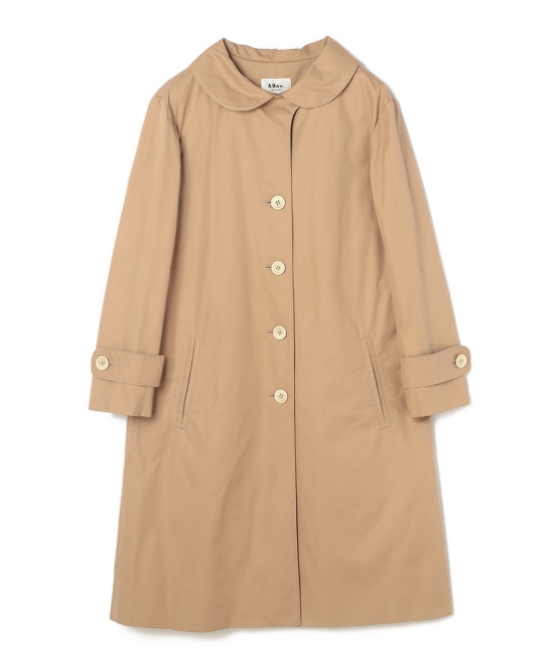 ステンカラーコートの写真