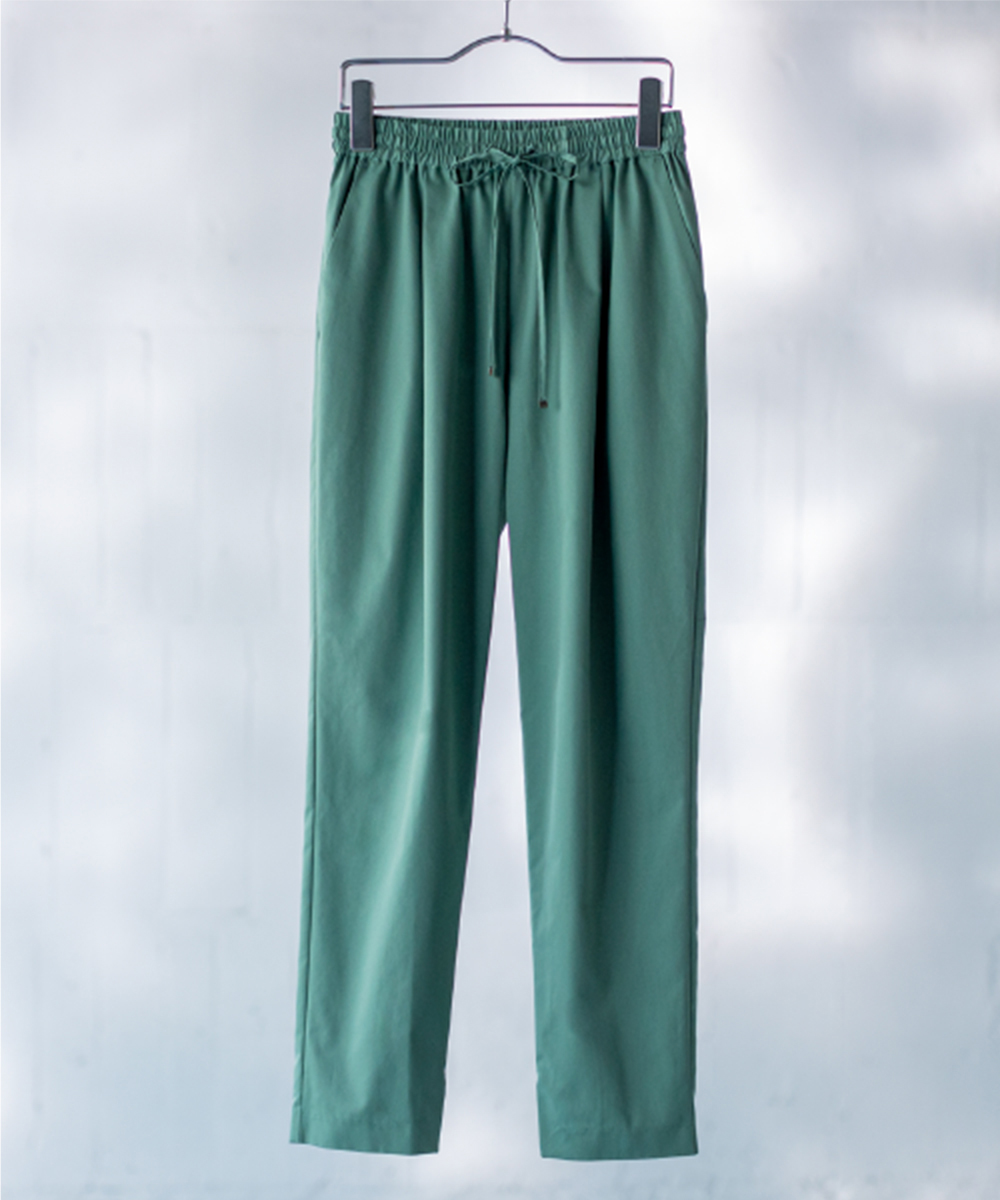 TUCK TAPERED PANTS - item