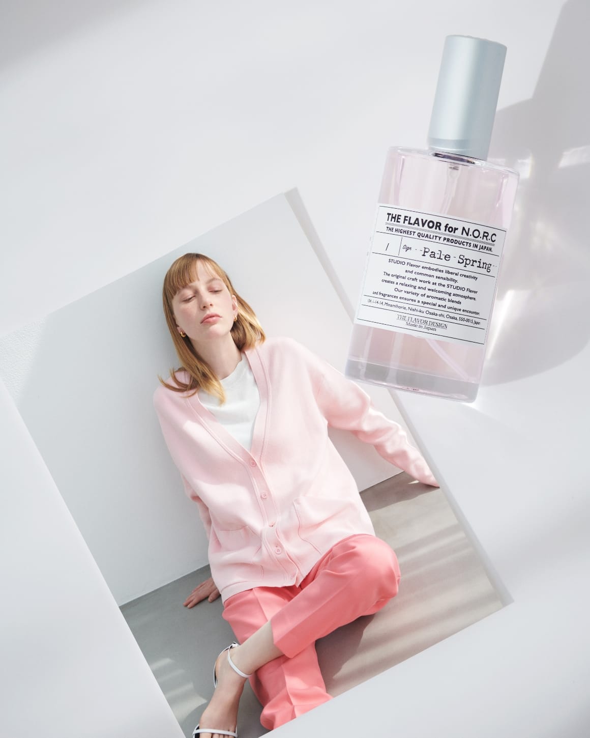 THE FLAVOR DESIGN × N.O.R.Cコラボファブリックミスト Pale spring