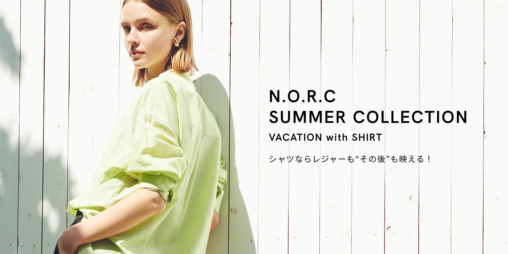 N.O.R.C SUMMER COLLECTION VACATION with SHIRT