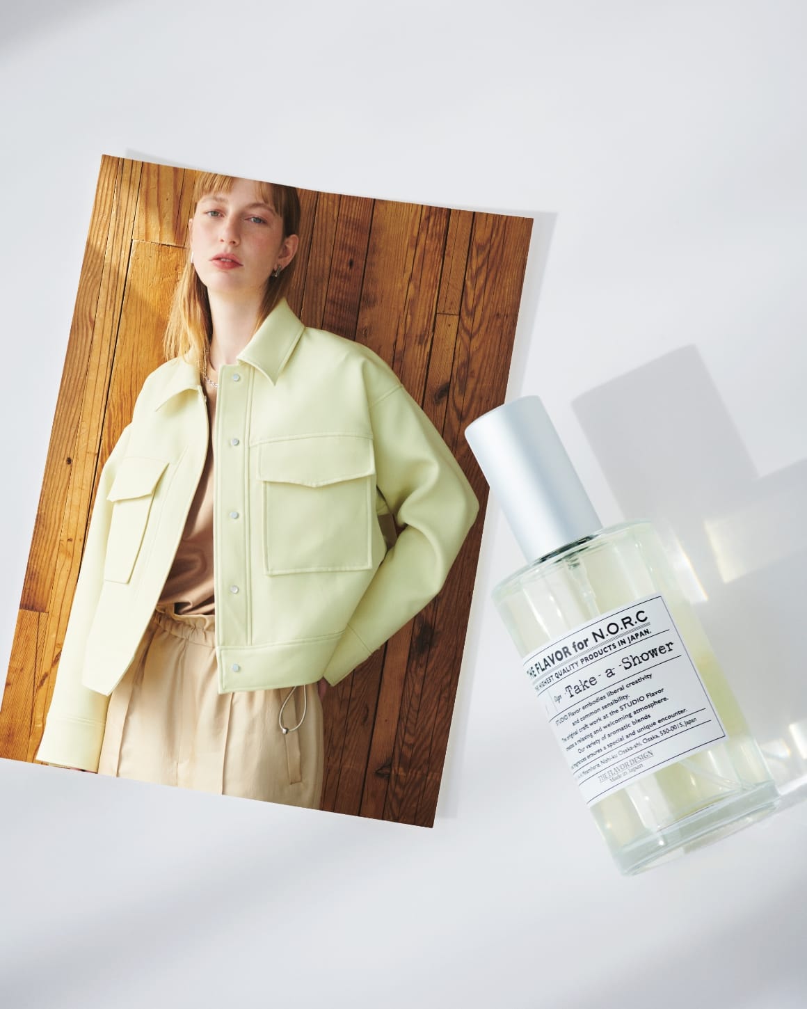 THE FLAVOR DESIGN × N.O.R.Cコラボファブリックミスト Take a shower