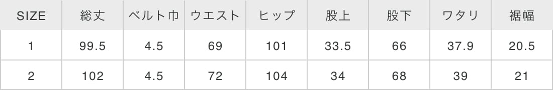 サイズガイドの説明画像