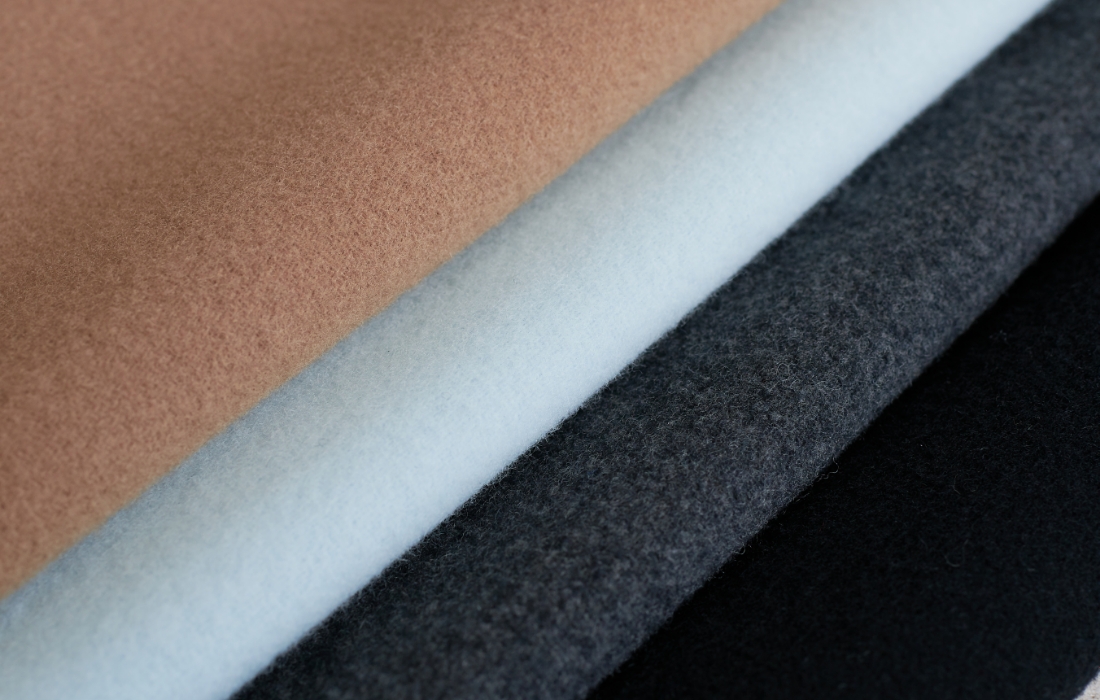 ウールメルトンロングリバーコートのカラー画像