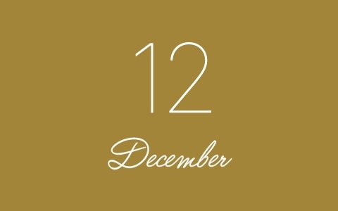 12 December