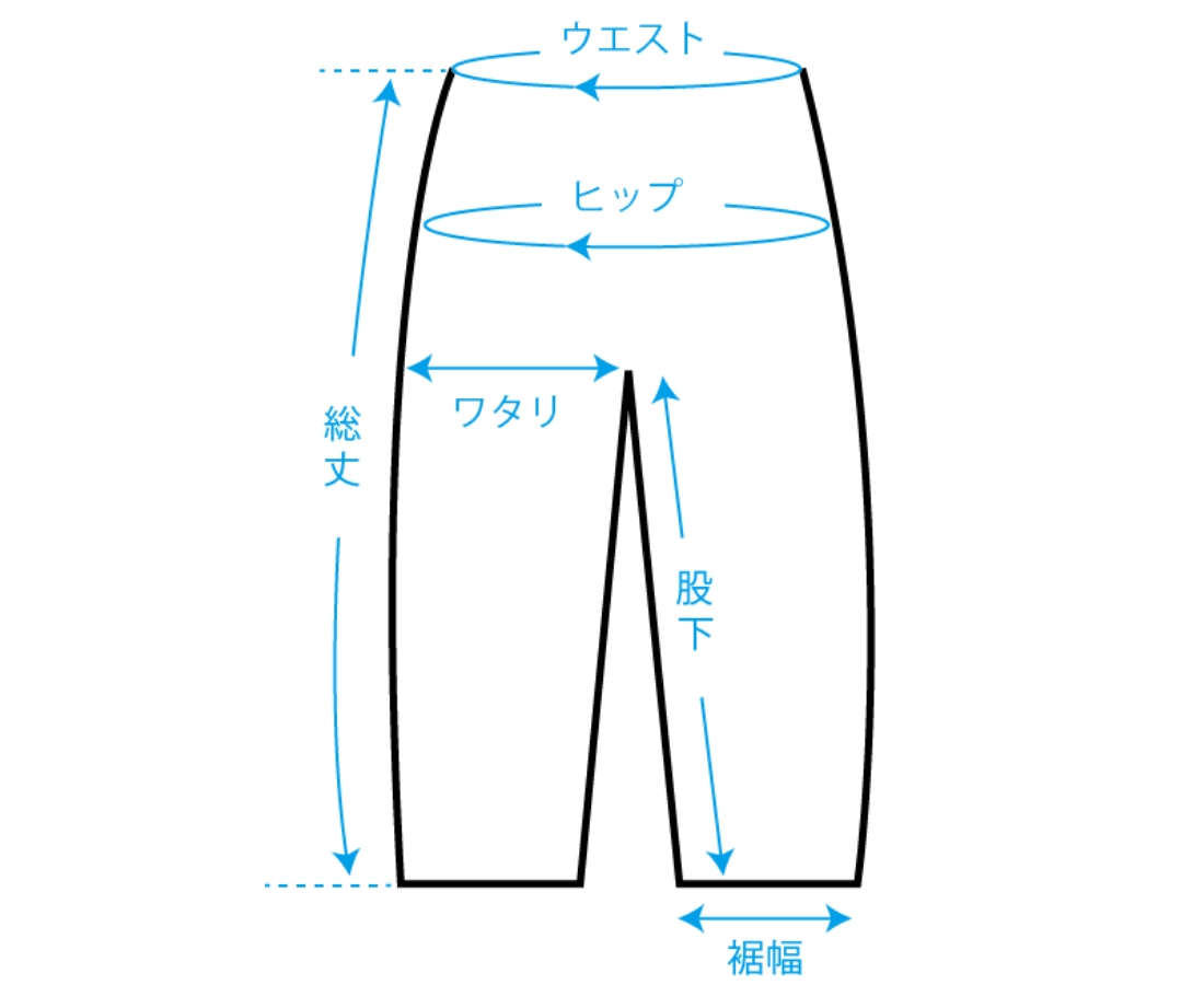 サイズガイドの画像