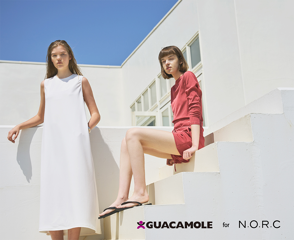 N.O.R.C 水際シーンもタウンユースも叶う GUCAMOLEの新色＆新