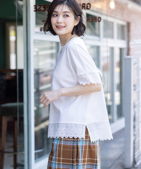 レースTシャツのアンカーリンク