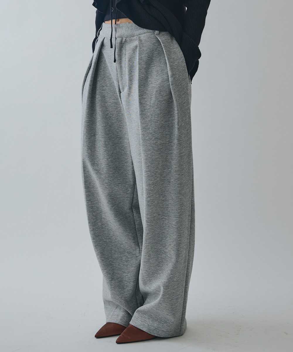 ツータックスウェットパンツ