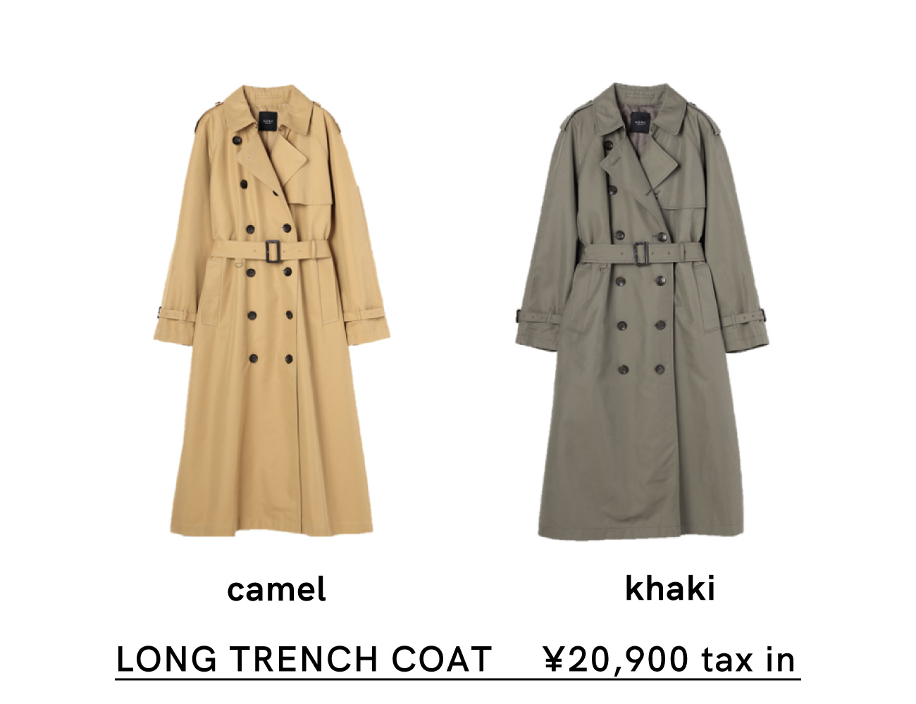 N.O.R.C 新作トレンチコート 着比べ徹底比較！ | CROSS PLUS 