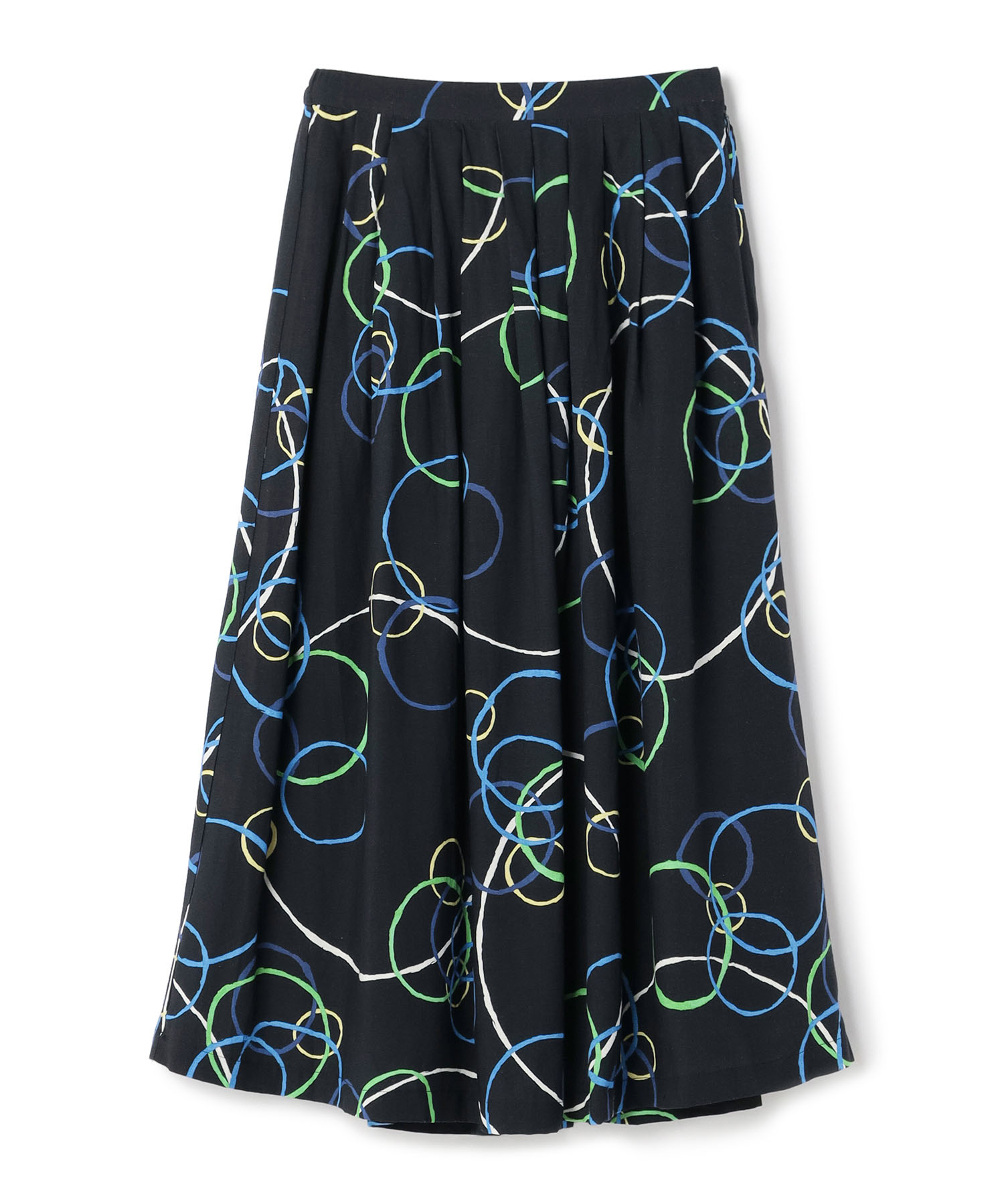 スイングリング柄プリントスカート/¥28,600 （税込）