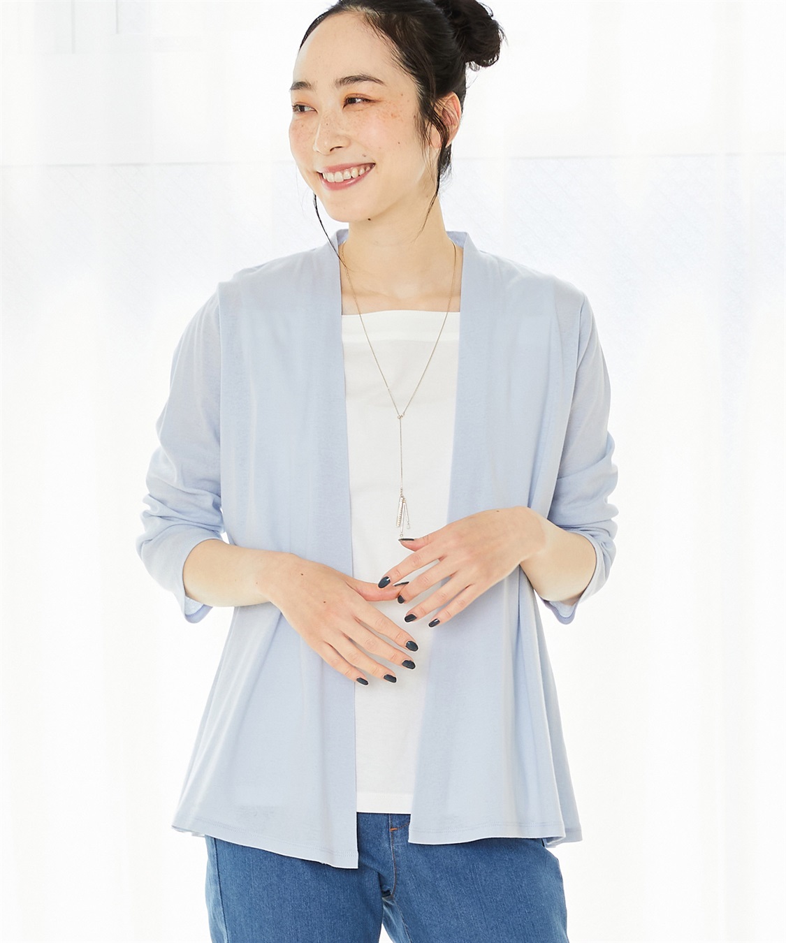 DECOY【UVカット】ひやさらカーディガン　¥5,489 （tax in）